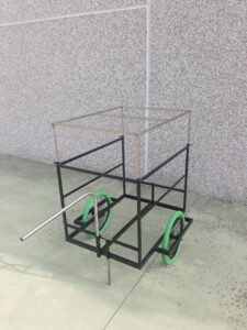 cargo bike bici rimorchietto