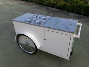 carrello spinta gelati granite street food