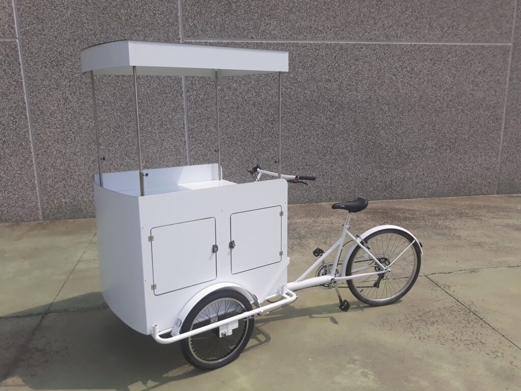 cargo bike nordik vino street food