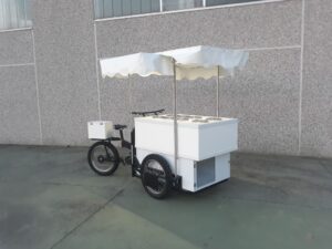 triciclo cargo bike roma gelati street food