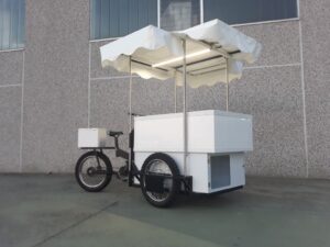 triciclo cargo bike roma gelati street food