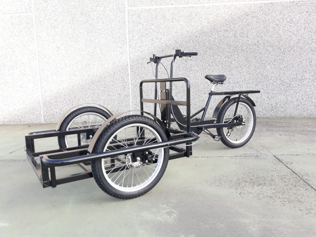 triciclo cargo bike roma street food