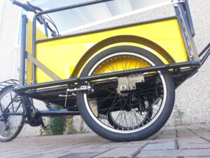 NORDIK HEAVY DUTY CARGO BIKE ITALIANA ITALY DISABILI GIALLA