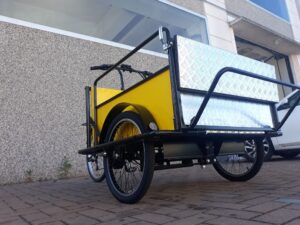 NORDIK HEAVY DUTY CARGO BIKE ITALIANA ITALY DISABILI GIALLA