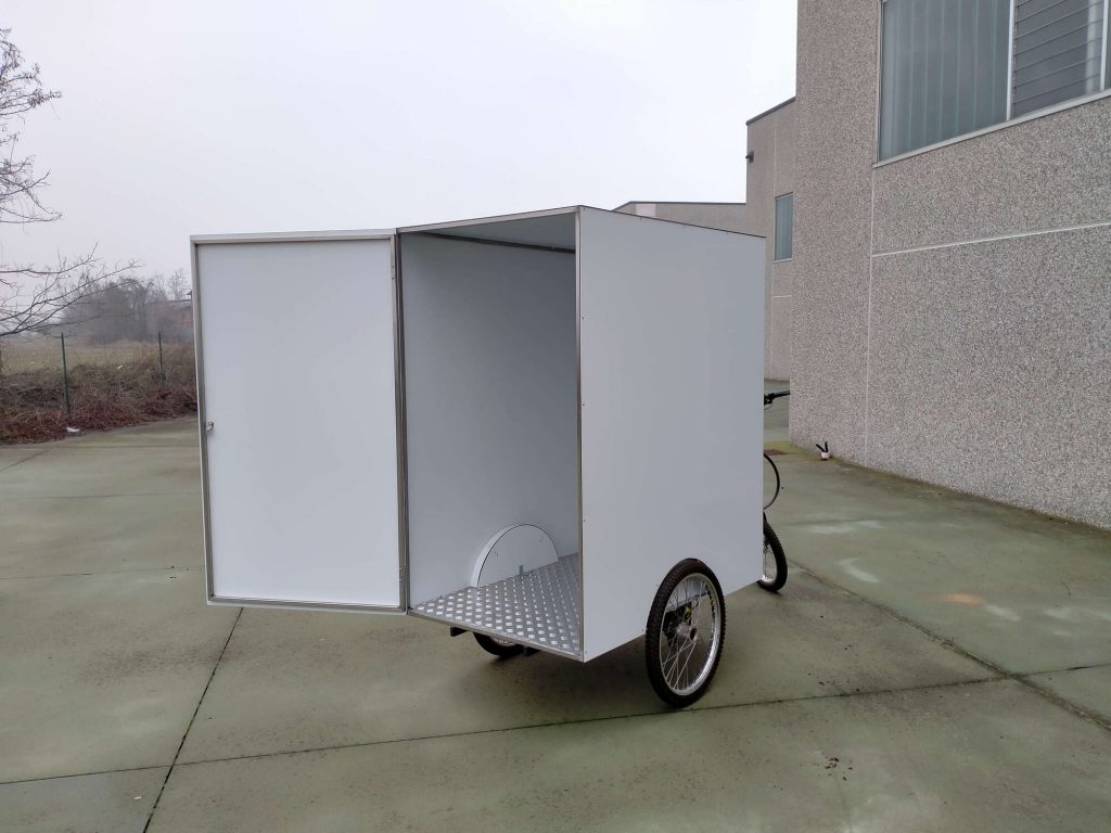 TRICICLO CARGO BIKE ITALY HEAVY DUTY CASSONE