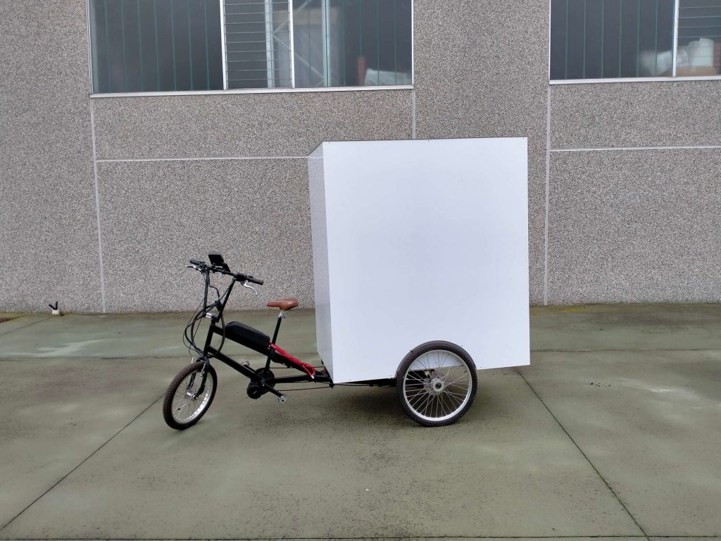 TRICICLO CARGO BIKE ITALY HEAVY DUTY CASSONE