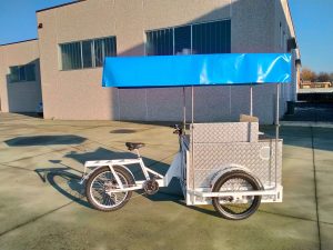 TRICICLO CARGO BIKE FRIGGITRICE CALDARROSTE