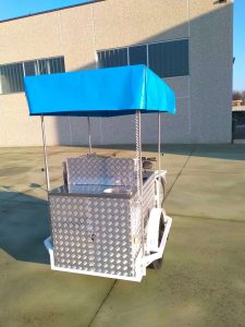 TRICICLO CARGO BIKE FRIGGITRICE CALDARROSTE