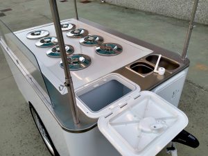 TRICICLO CARGO BIKE GELATERIA AUTONOMA STREET FOOD