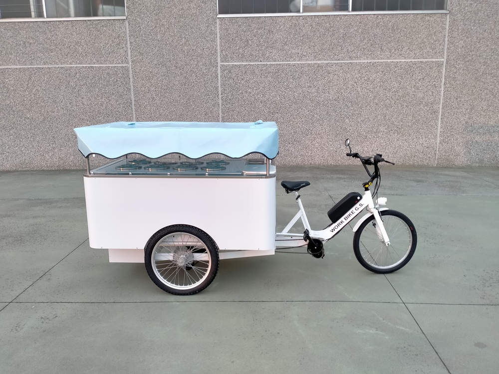 TRICICLO CARGO BIKE GELATERIA AUTONOMA STREET FOOD