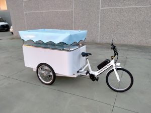 TRICICLO CARGO BIKE GELATERIA AUTONOMA STREET FOOD