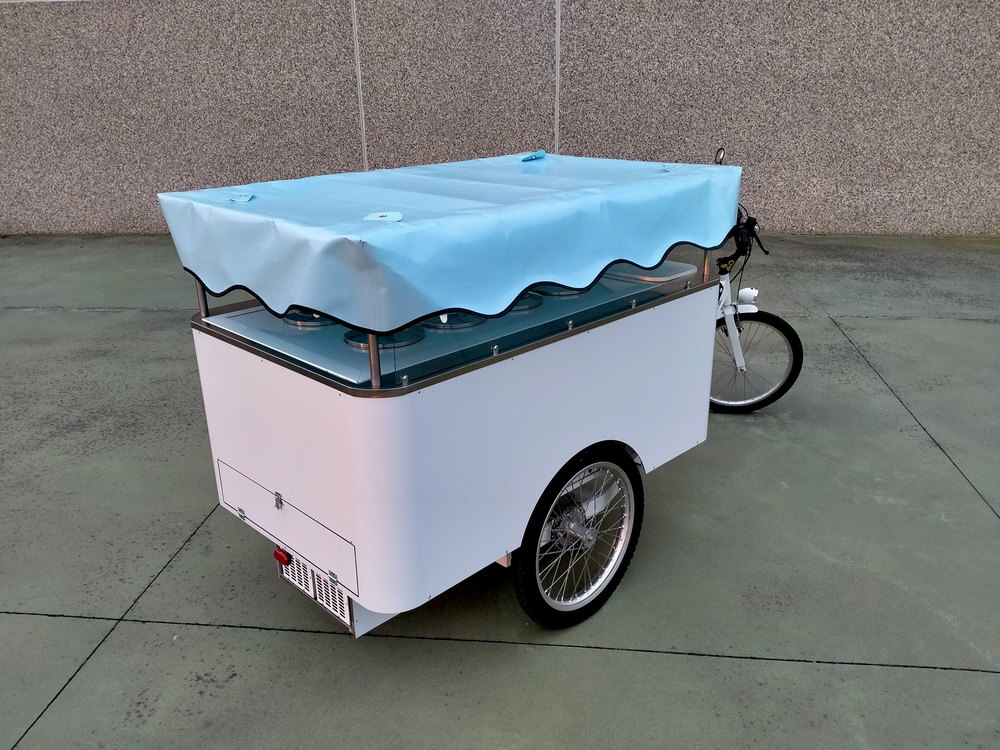 TRICICLO CARGO BIKE GELATERIA AUTONOMA STREET FOOD