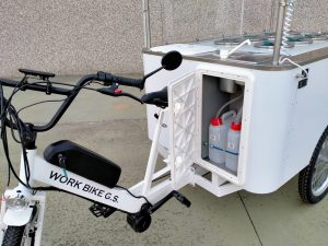 TRICICLO CARGO BIKE GELATERIA AUTONOMA STREET FOOD